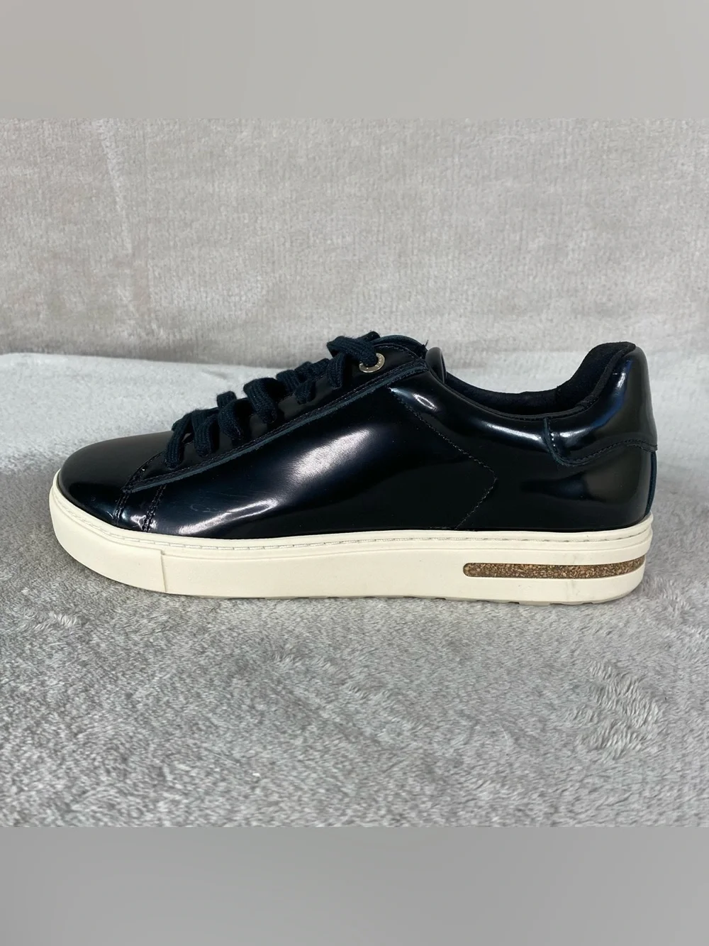 Birkenstock Bend Low Decon Womens Shoes US 6 EU 37 Black Patent Leather NEW